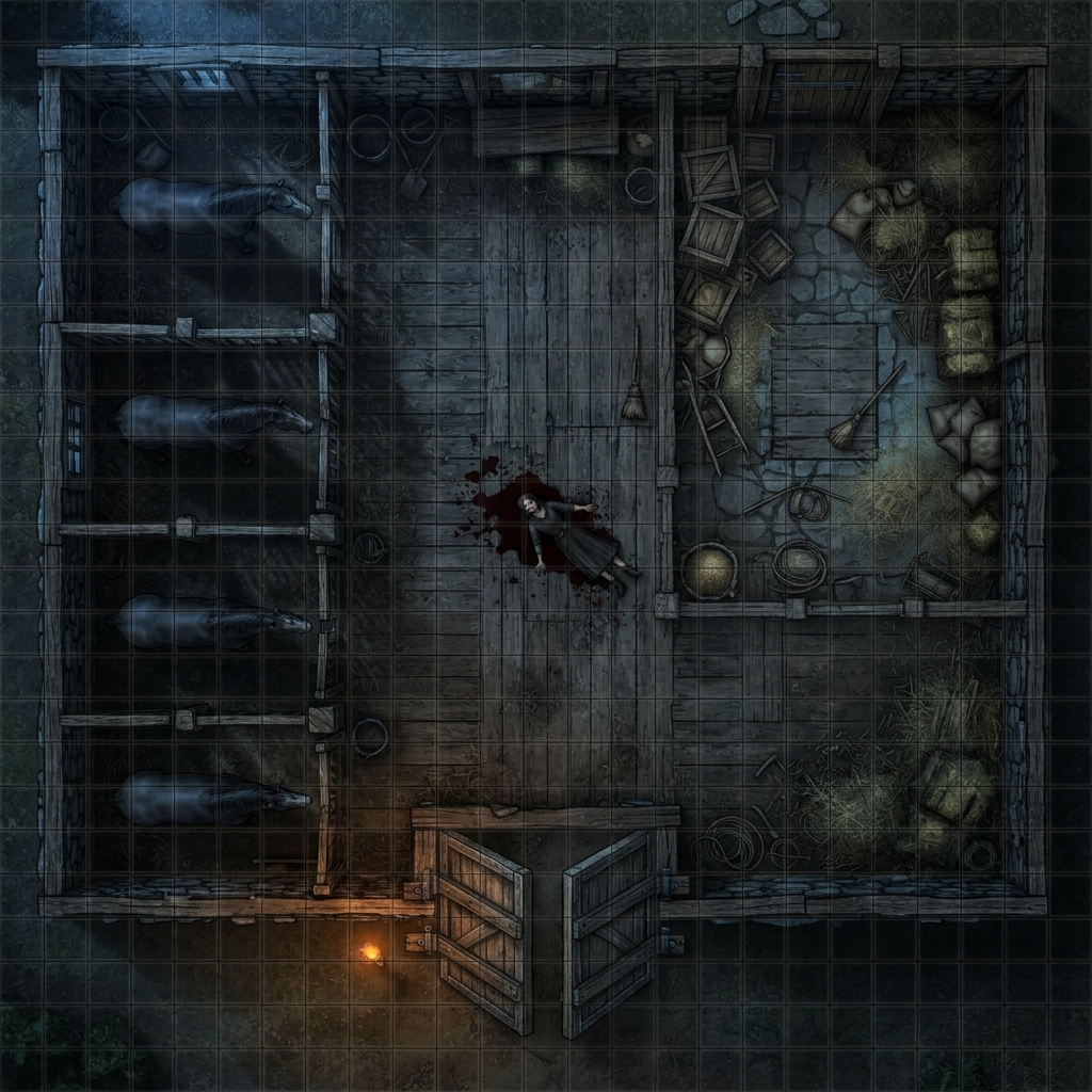 Mappa Stalla di Oakhaven